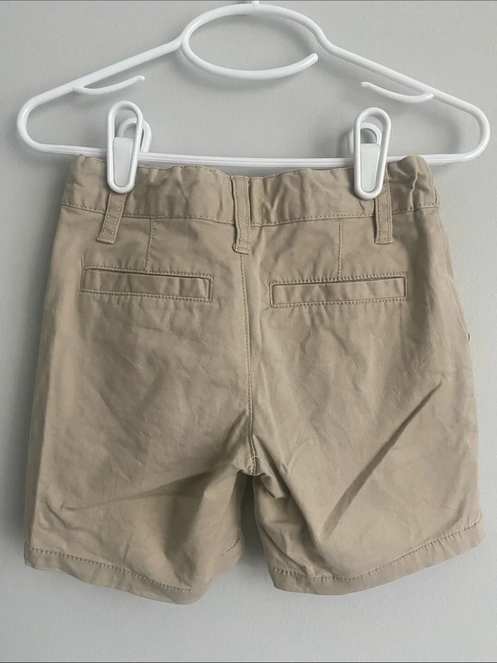 Cat and Jack uniform Khaki Shorts with Pink Lining school uniform 4T girls